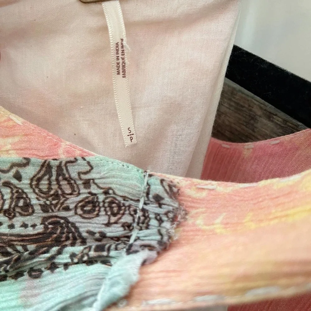 NEW Free People Bandana Rama Maxi Dress - Picture 12 of 16